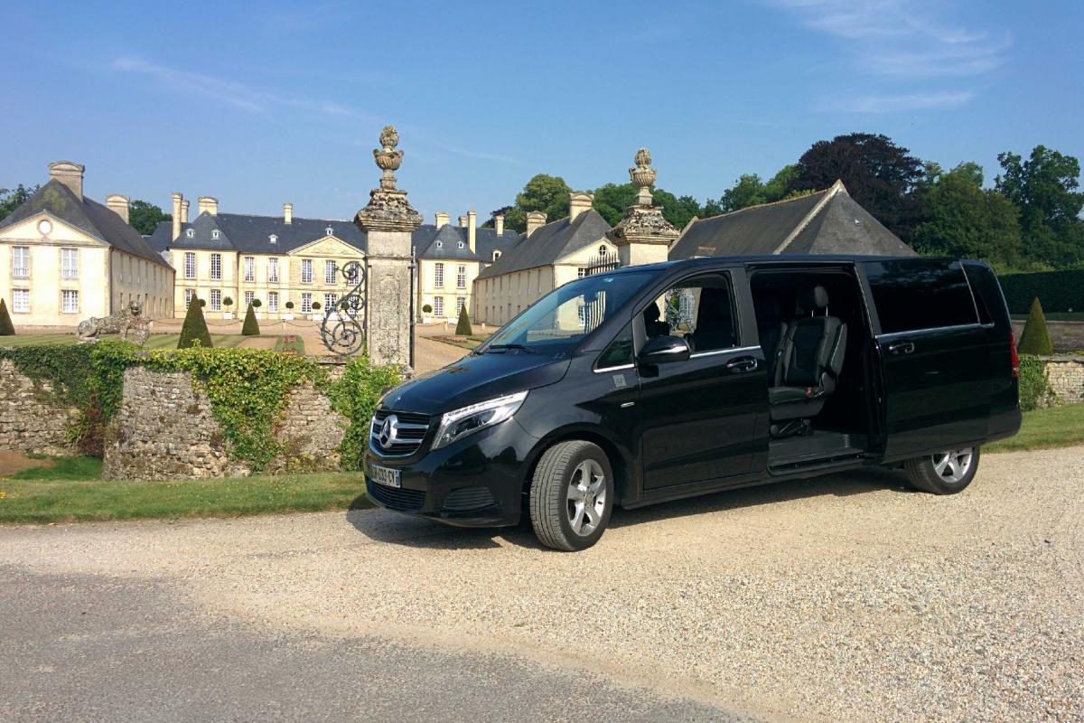 Transport en Normandie - Vans Luxes 3 à 8 passagers